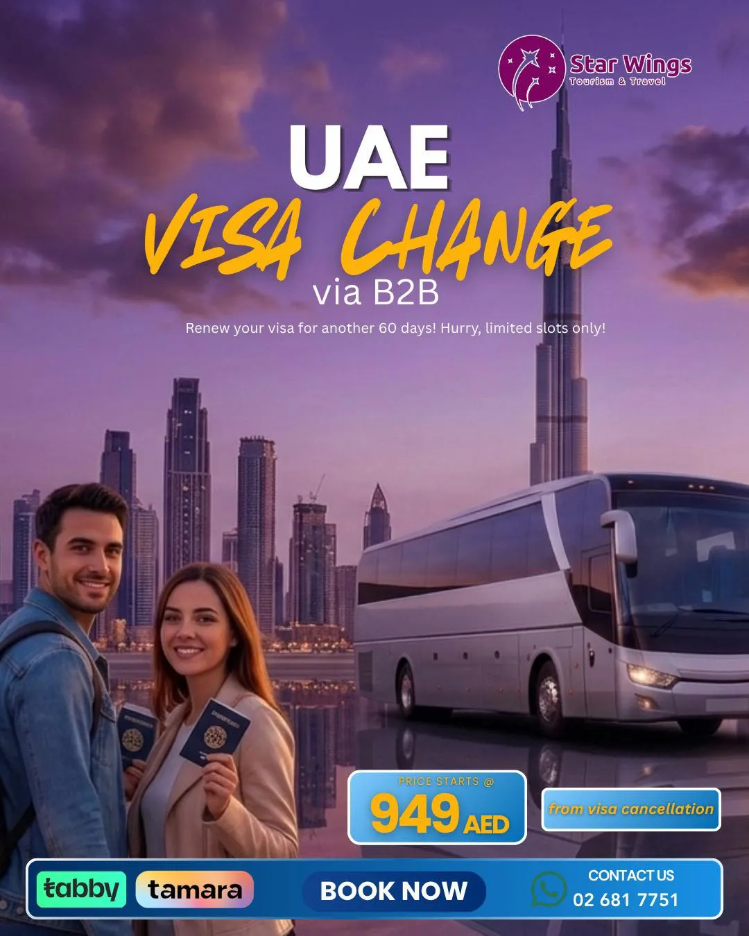 B2B Visa Change UAE: The Complete 2025–2026 Guide (Border-to-Border by Bus)