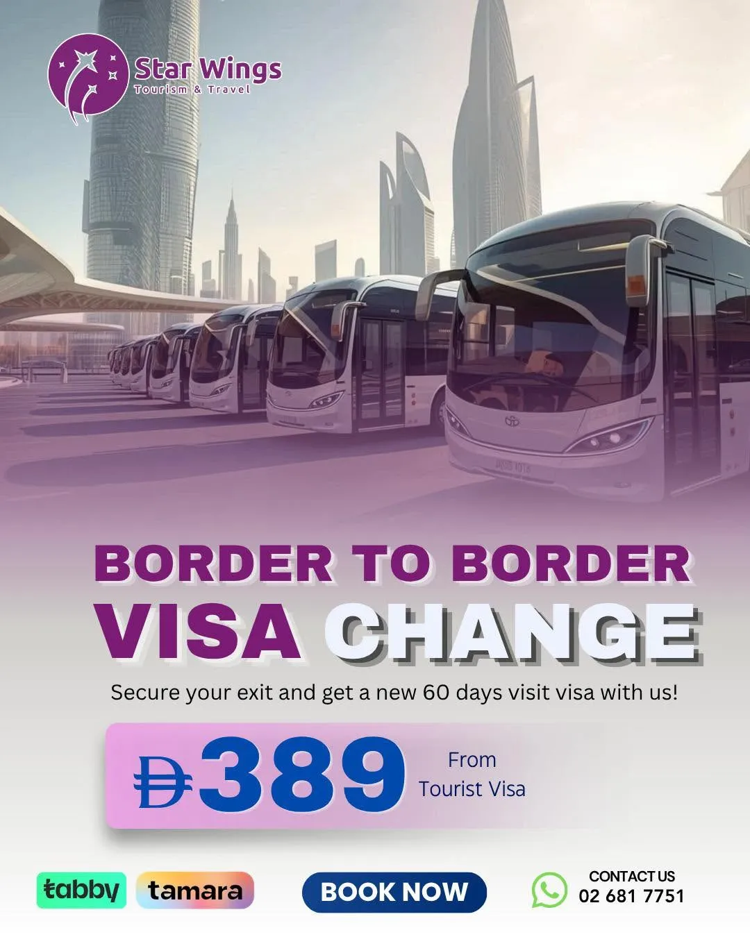 B2B Visa Change by Bus Cost UAE 2026: Full Price Breakdown