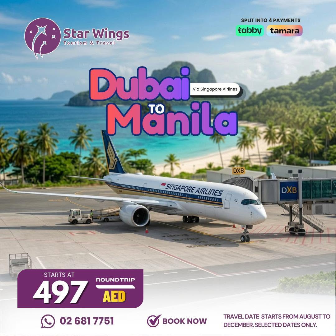 Fly in Comfort with Singapore Airlines – Special Fares Available Now from the UAE!